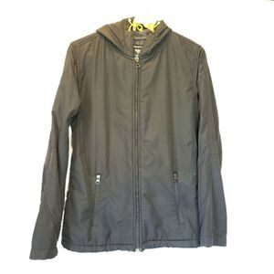 ZENA SPORT Full-zip Hooded Fleece-lined Jacket Coat Small